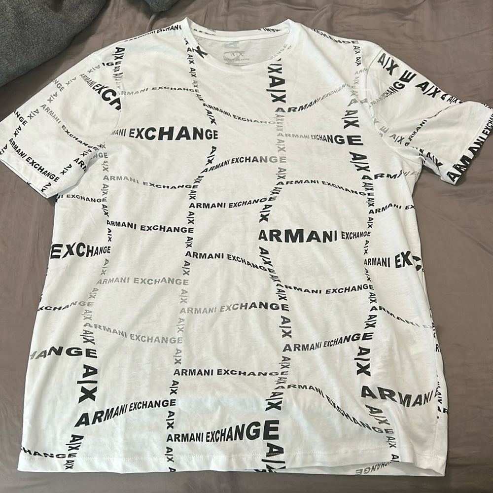 Authentic Armani Exchange men’s T-shirt size medium